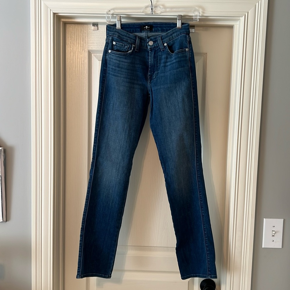 7 For All Mankind Straight Jeans